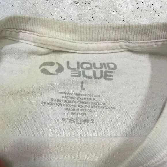 Bertha Pop Art Grateful Dead Shirt - Liquid Blue Have a Grateful Day T-shirt XL - Picture 10 of 11